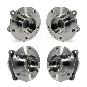 Front Rear Wheel Bearing & Hub Assembly Kit For 2015-2017 Chrysler 200 FWD K70-101458