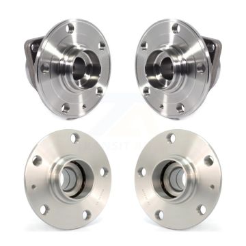 Front Rear Wheel Bearing & Hub Assembly Kit For Volkswagen Golf Jetta SportWagen GTI Audi K70-101465