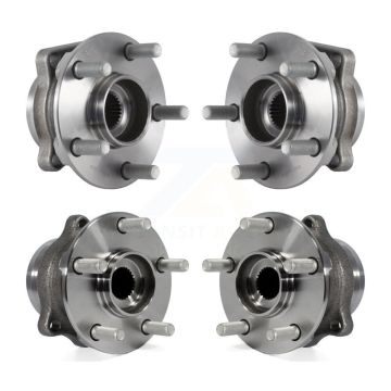 Front Rear Wheel Bearing & Hub Assembly Kit For Subaru Crosstrek Forester Impreza XV K70-101470