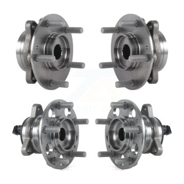 Front Rear Wheel Bearing & Hub Assembly Kit For Hyundai Elantra Ioniq Kia Niro K70-101472