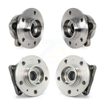Front Rear Wheel Bearing & Hub Assembly Kit For Volvo XC90 AWD K70-101473