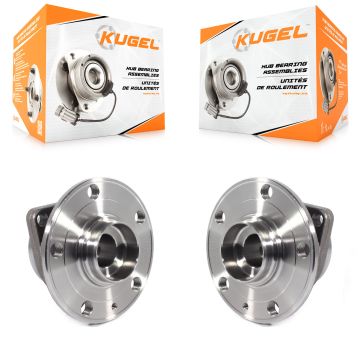Front Wheel Bearing Hub Assembly Pair For Volkswagen Tiguan Golf Audi Jetta Q3 Taos GTI R K70-101481