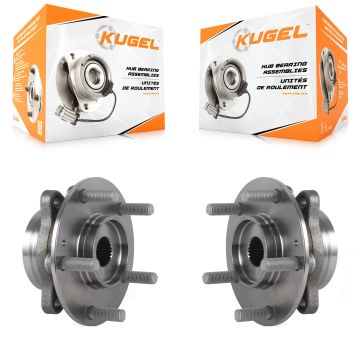 Rear Wheel Bearing And Hub Assembly Pair For Hyundai Kona Kia Seltos AWD K70-101515