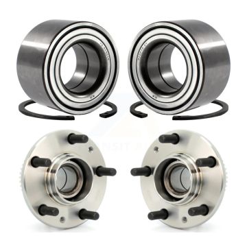 Front Rear Wheel Bearing And Hub Assembly Kit For Ford Fusion Mazda 6 Lincoln MKZ Zephyr K70-101529