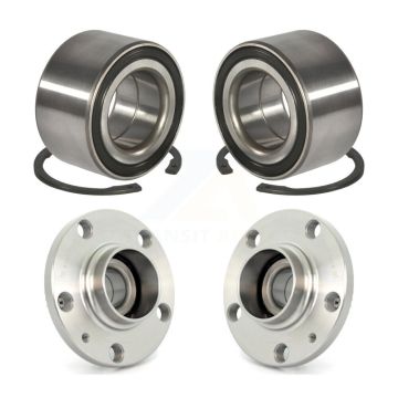 Front Rear Wheel Bearing & Hub Assembly Kit For Volkswagen Jetta Golf Beetle City Audi TT K70-101532