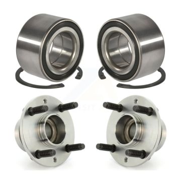 Front Rear Wheel Bearing Hub Assembly Kit For Mazda Protege Ford Escort MX-3 323 Mercury K70-101536