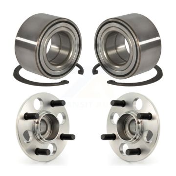 Front Rear Wheel Bearing And Hub Assembly Kit For Honda Civic Acura EL del Sol K70-101539