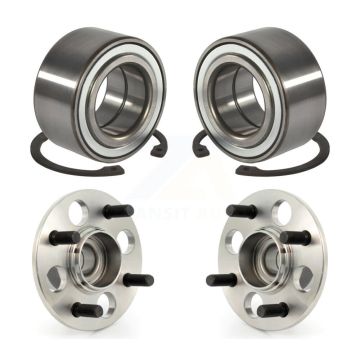 Front Rear Wheel Bearing And Hub Assembly Kit For Honda Civic Acura EL K70-101548