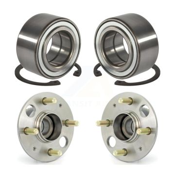 Front Rear Wheel Bearing And Hub Assembly Kit For Honda Civic Acura Integra del Sol K70-101549
