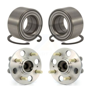 Front Rear Wheel Bearing And Hub Assembly Kit For Hyundai Accent Kia Rio Rio5 K70-101569