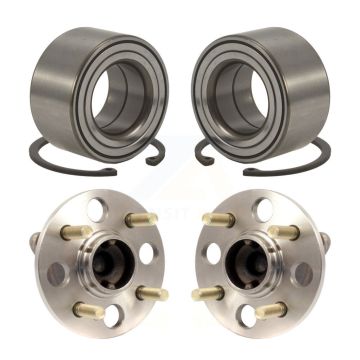 Front Rear Wheel Bearing And Hub Assembly Kit For Hyundai Accent Kia Rio Rio5 Non-ABS K70-101570