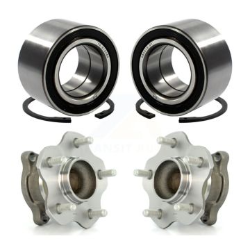 Front Rear Wheel Bearing And Hub Assembly Kit For Nissan Altima Maxima K70-101577