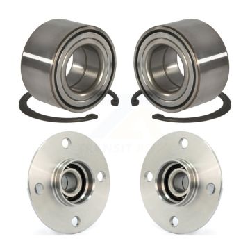 Front Rear Wheel Bearing And Hub Assembly Kit For 2000-2006 Nissan Sentra K70-101579