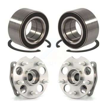 Front Rear Wheel Bearing & Hub Assembly Kit For Toyota Venza Lexus RX350 Highlander RX330 K70-101586