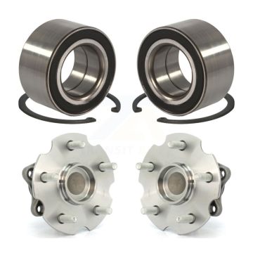 Front Rear Wheel Bearing And Hub Assembly Kit For 2010 Lexus HS250h K70-101591