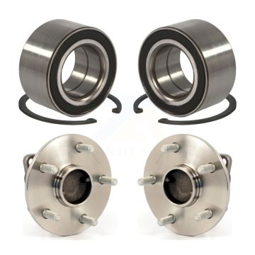 Front Rear Wheel Bearing And Hub Assembly Kit For Toyota Matrix Pontiac Vibe K70-101594