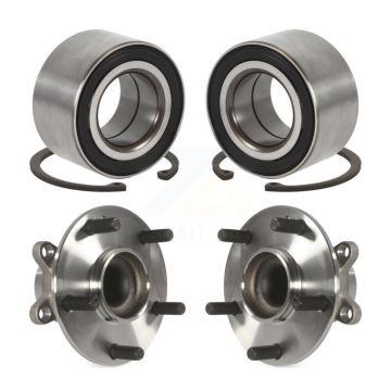 Front Rear Wheel Bearing And Hub Assembly Kit For Honda Civic Insight K70-101608