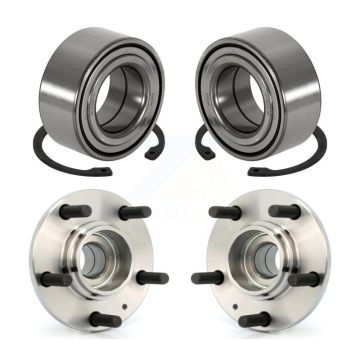 Front Rear Wheel Bearing And Hub Assembly Kit For Hyundai Tiburon K70-101612