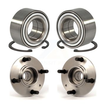 Front Rear Wheel Bearing And Hub Assembly Kit For Hyundai Elantra Kia Spectra Spectra5 K70-101615