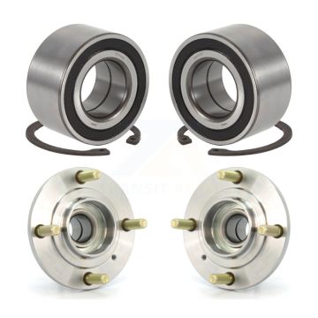 Front Rear Wheel Bearing And Hub Assembly Kit For Mitsubishi Lancer K70-101618