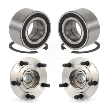 Front Rear Wheel Bearing And Hub Assembly Kit For Mitsubishi Lancer Outlander K70-101619