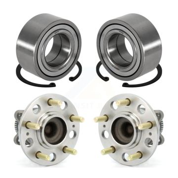 Front Rear Wheel Bearing And Hub Assembly Kit For 2011 Hyundai Azera K70-101623