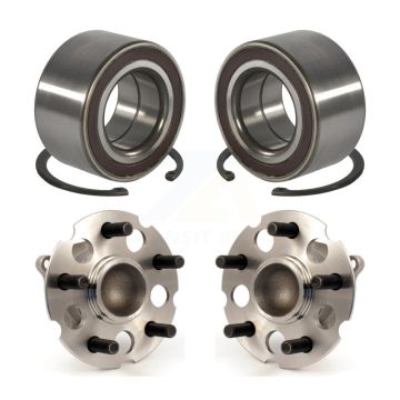Front Rear Wheel Bearing And Hub Assembly Kit For 2005-2010 Honda Odyssey K70-101624