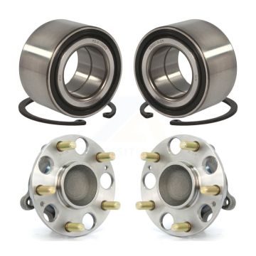 Front Rear Wheel Bearing And Hub Assembly Kit For Honda Civic K70-101625