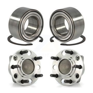 Front Rear Wheel Bearing And Hub Assembly Kit For Dodge Caliber K70-101632