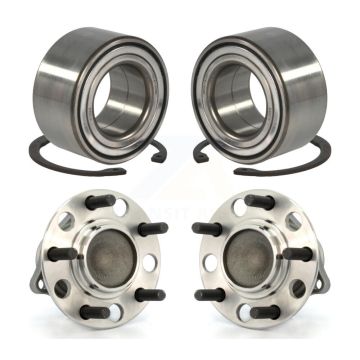 Front Rear Wheel Bearing And Hub Assembly Kit For Jeep Patriot Compass Dodge Caliber K70-101633