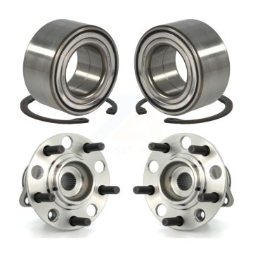 Front Rear Wheel Bearing And Hub Assembly Kit For Jeep Patriot Compass Dodge Caliber K70-101634