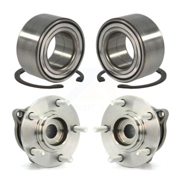 Front Rear Wheel Bearing And Hub Assembly Kit For Mitsubishi Outlander Sport K70-101638