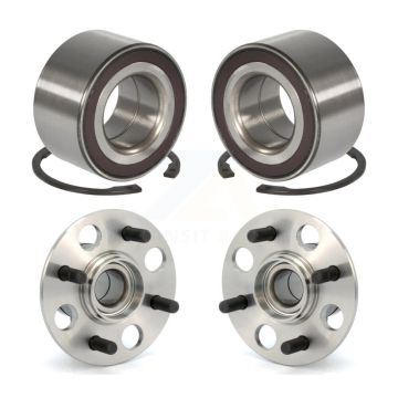 Front Rear Wheel Bearing And Hub Assembly Kit For Honda Fit Insight K70-101643