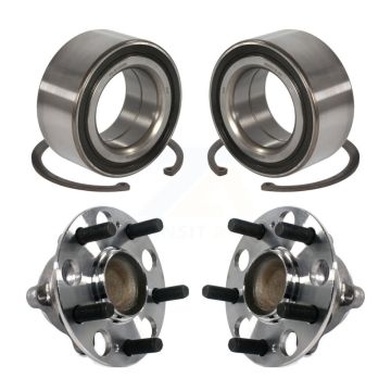 Front Rear Wheel Bearing And Hub Assembly Kit For Acura TL K70-101659