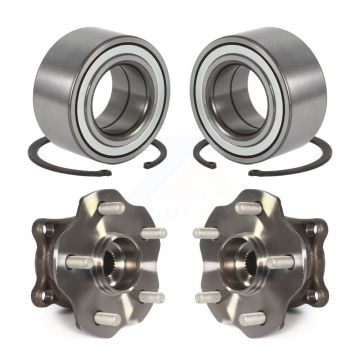 Front Rear Wheel Bearing & Hub Assembly Kit For Toyota Highlander Lexus RX350 RX450h AWD K70-101663