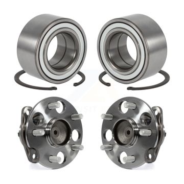 Front Rear Wheel Bearing And Hub Assembly Kit For 2011-2020 Toyota Sienna FWD K70-101664