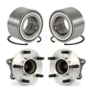 Front Rear Wheel Bearing And Hub Assembly Kit For 2009-2013 Mazda 6 3.7L K70-101670