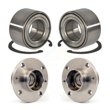Front Rear Wheel Bearing And Hub Assembly Kit For Fiat 500 K70-101684