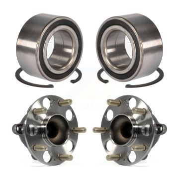 Front Rear Wheel Bearing And Hub Assembly Kit For Honda Accord Acura TLX K70-101690