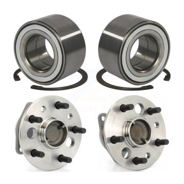 Front Rear Wheel Bearing And Hub Assembly Kit For 2002-2003 Toyota Camry Lexus ES300 K70-101702
