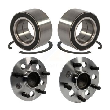 Front Rear Wheel Bearing And Hub Assembly Kit For Toyota Camry Lexus ES350 Avalon ES300h K70-101706