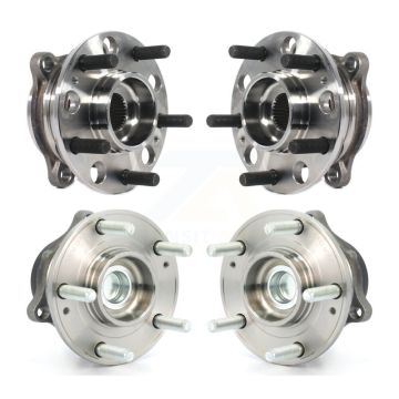 Front Rear Wheel Bearing & Hub Assembly Kit For Hyundai Santa Fe Sport XL FWD K70-101709