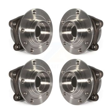 Front Rear Wheel Bearing & Hub Assembly Kit For Jeep Cherokee With Off Road Suspension K70-101731
