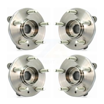 Front Rear Wheel Bearing & Hub Assembly Kit For Ford Flex Taurus Lincoln MKS MKT K70-101741