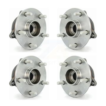Front Rear Wheel Bearing & Hub Assembly Kit For 2006-2013 Suzuki Grand Vitara K70-101748