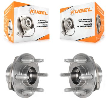 Rear Wheel Bearing Hub Assembly Pair For Chevrolet Cadillac XT5 Traverse GMC Acadia Buick K70-101781