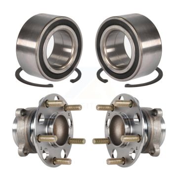 Front Rear Wheel Bearing And Hub Assembly Kit For Honda Accord K70-101793