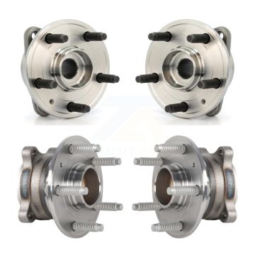 Front Rear Wheel Bearing & Hub Assembly Kit For Chevrolet Cruze Limited K70-101815