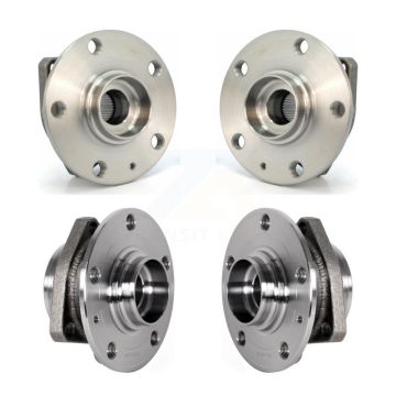 Front Rear Wheel Bearing & Hub Assembly Kit For Volkswagen Golf SportWagen Alltrack K70-101817