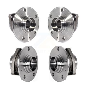Front Rear Wheel Bearing Hub Assembly Kit For Volkswagen Golf SportWagen Audi A3 Quattro K70-101818
